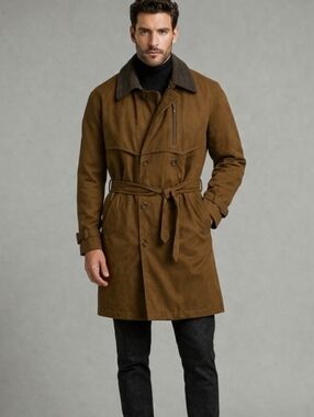 Harry Rosen | Harry II Vintage Inspired Lined Trench Coat